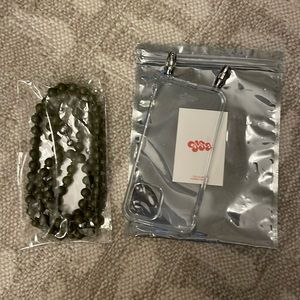 NWT Ossa chain + case